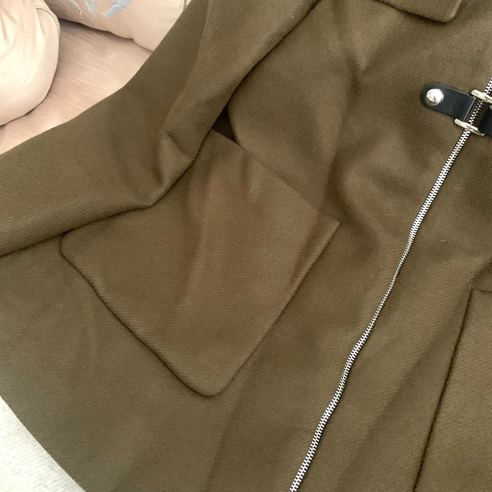 Zara Wool Fur Hooded Jacket - Picture 10 of 14